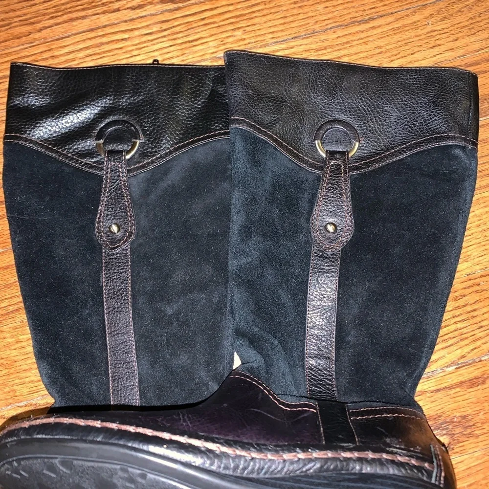 NWOT Naturalizer Causeway Black Leather Boots 6.5